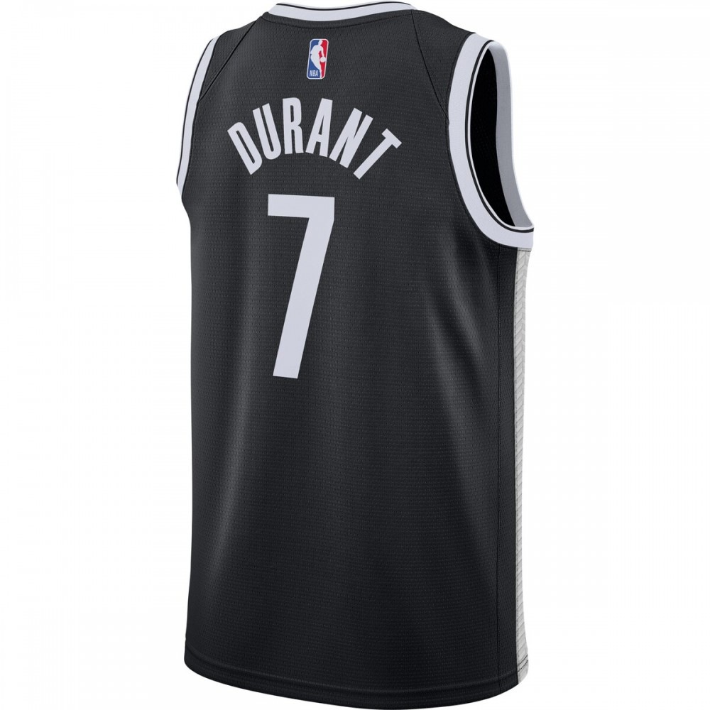 Kevin Durant Brooklyn Nets 2020/21 Swingman Jersey - Black - Icon Edition-Pro Kit Vault | Brand New 26/27 Sports Jerseys
